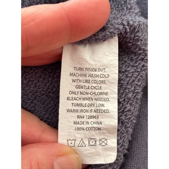 EUC Indigo Rein XL Grey Cotton Sweatshirt - Picture 4 of 4